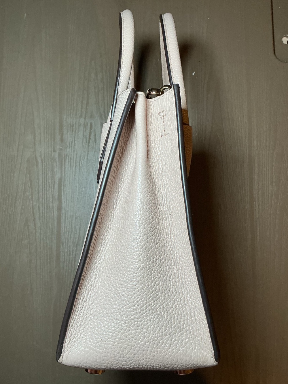 Michael Kors White Leather Mini Tote - Picture 7 of 8